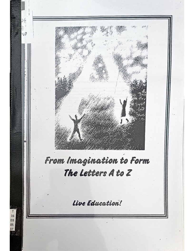 From Imagination to Form The Letters A to Z