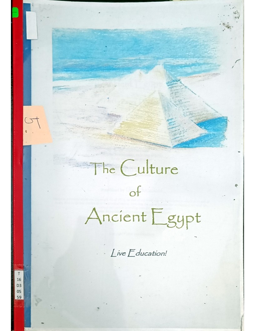 The Culture of Ancient Egypt